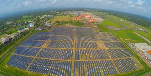 Cochin International Airport to be completely powered by Solar energy