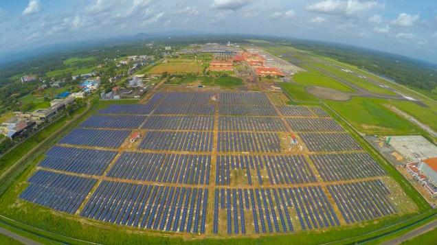 According to the press release from the airport authority, Hon. Chief Minister Mr. Oommen Chandy inaugurated the 12 MWp solar power plant, on 18th August 2015, comprising of 46,150 solar panels laid across 45 acres near cargo complex. About 50,000 to 60,000 units of electricity will be consumed by the airport for all its operational […]